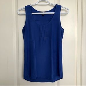 Jacob Sleeveless Navy Blouse